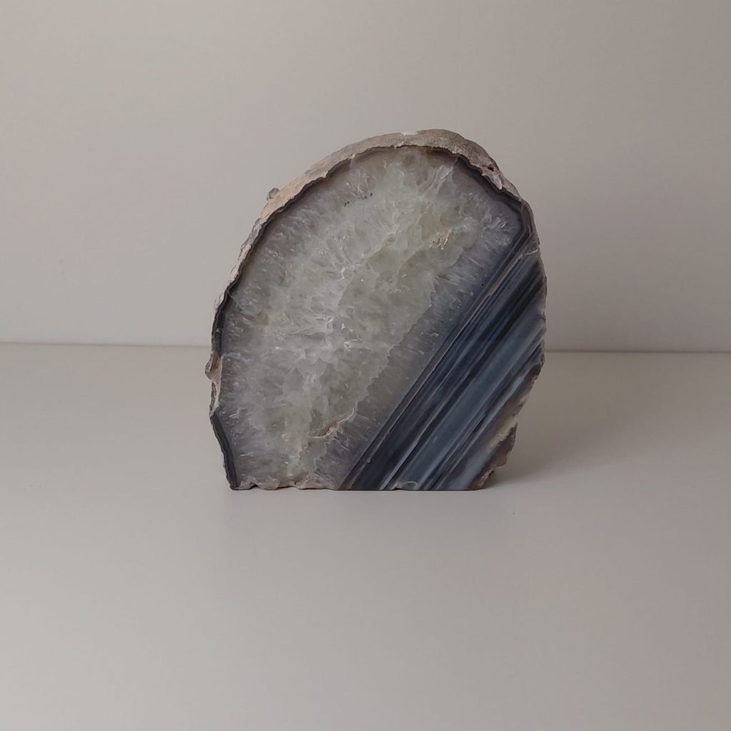 Agaat Waxinelicht Gestreept