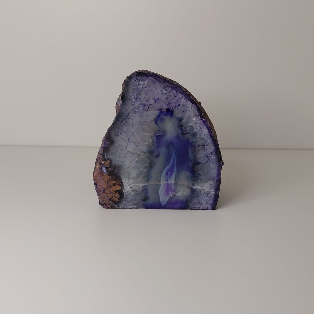 Agaat Waxinelicht Paars