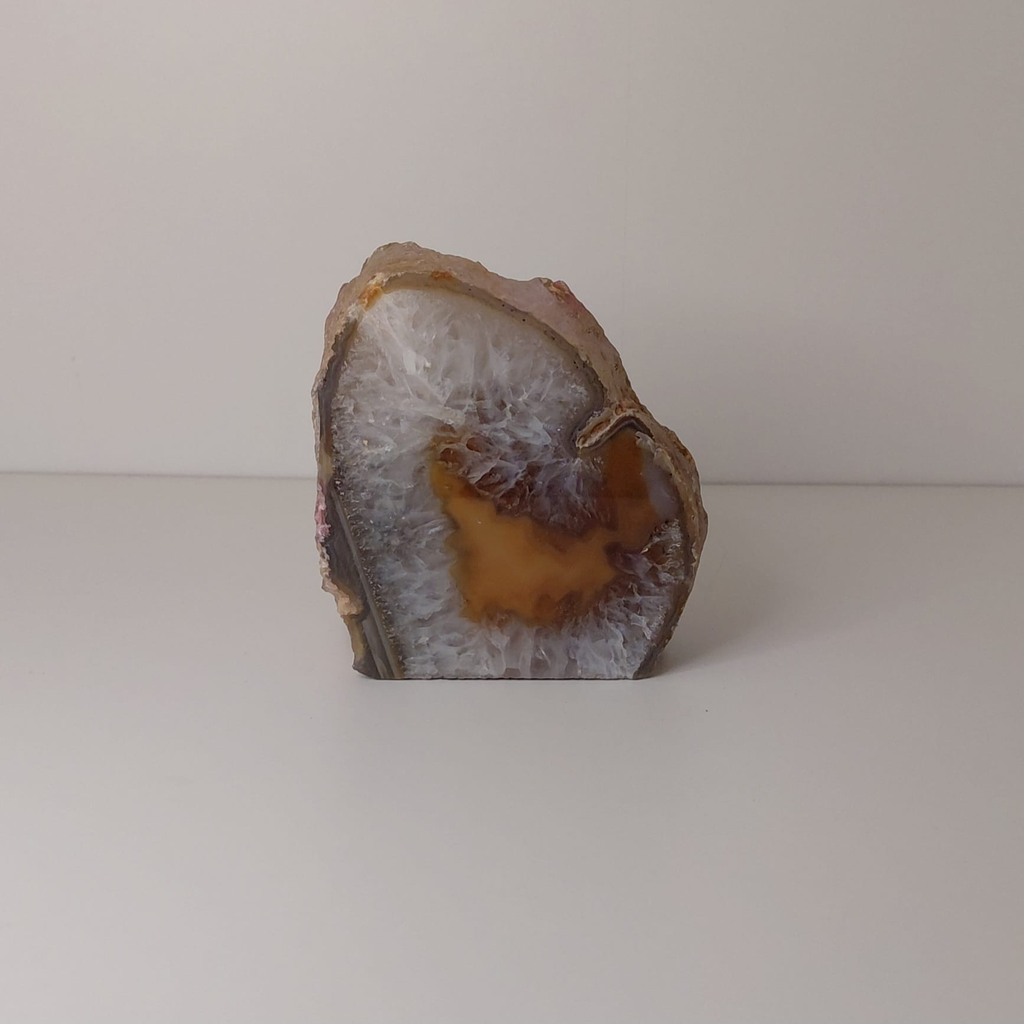 Agaat Waxinelicht Bruin