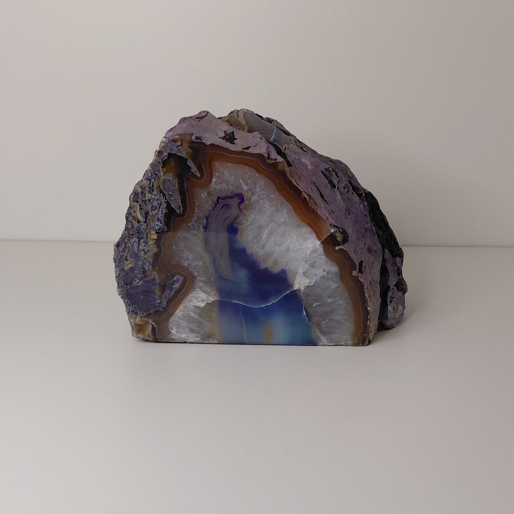 Agaat Waxinelicht Paars